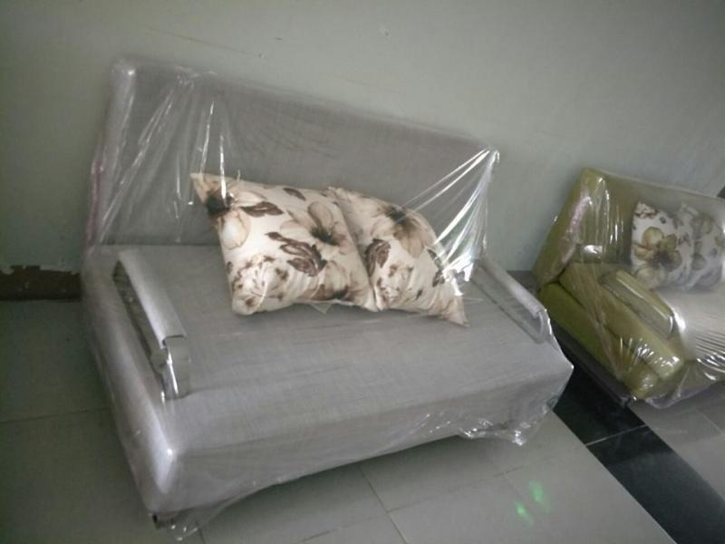 Sofa giường cao cấp 2in1 di động rộng 1,6m màu tím