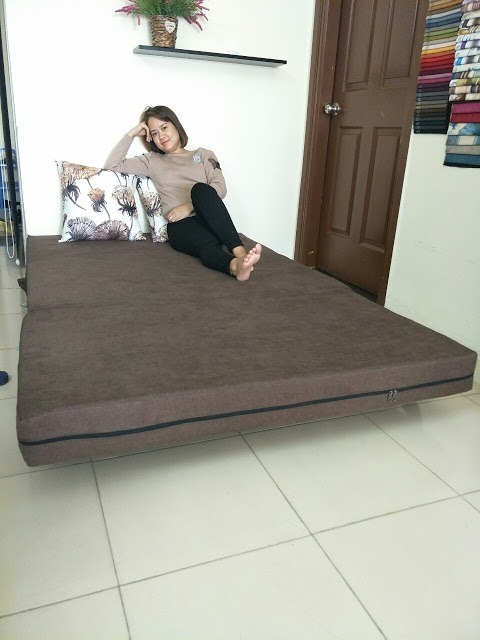 Sofa giường cao cấp 2in1 di động rộng 1,2m Nhiều Màu Lựa Chọn